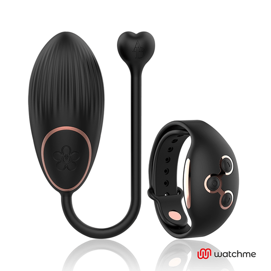 ANNE'S DESIRE - EGG REMOTE CONTROL TECHNOLOGY WATCHME BLACK/GOLD - Kink&Play
