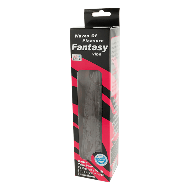 BAILE - WAVES OF PLEASURE VIBRATOR 19.5 CM MULATO - Kink&Play