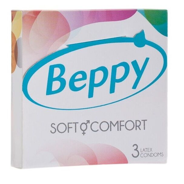BEPPY - SOFT AND COMFORT 3 CONDOMS - Kink&Play