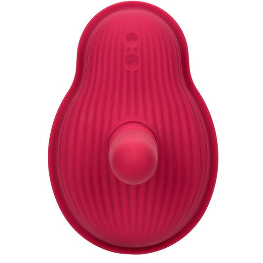 CALEXOTICS - RIDER MASSAGER DOUBLE MOTOR REMOTE CONTROL RED - Kink&Play