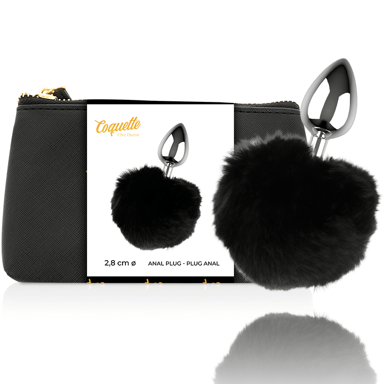 COQUETTE CHIC DESIRE - ANAL PLUG METAL SIZE L 2.8 X 4.1 CM - Kink&Play
