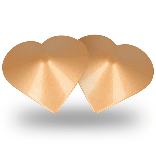COQUETTE CHIC DESIRE - NIPPLE COVERS GOLDEN HEARTS - Kink&Play