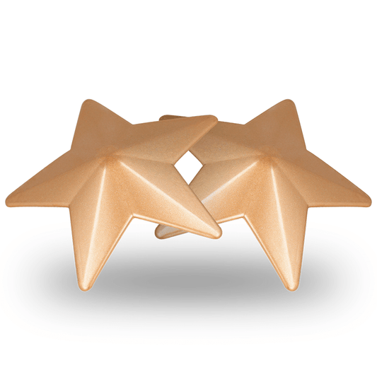 COQUETTE CHIC DESIRE - NIPPLE COVERS GOLDEN STARS - Kink&Play