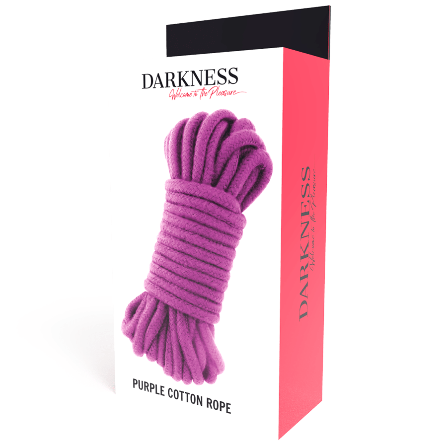 DARKNESS - JAPANESE ROPE 10 M PURPLE - Kink&Play
