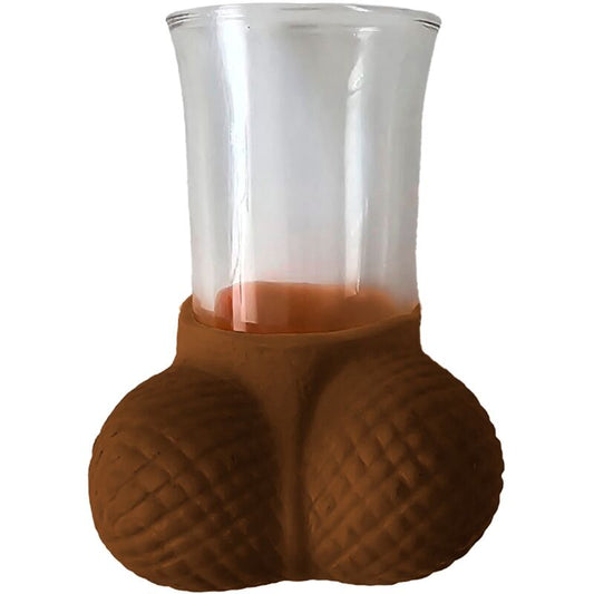 DIABLO PICANTE - CRYSTAL SHOT GLASS WITH MULATO EGGS - Kink&Play