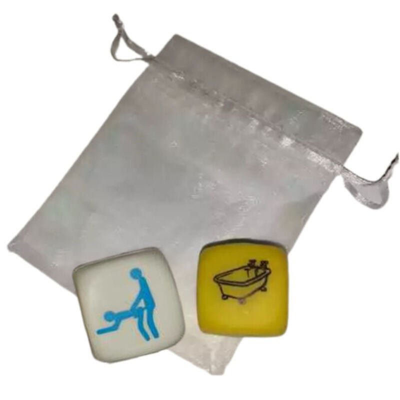 DIABLO PICANTE - KAMASUTRA 2 DICE SET FOR BOYS POSTURE + PLACE - Kink&Play