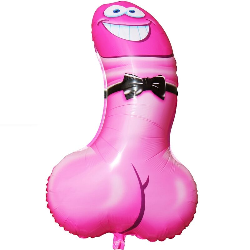 DIABLO PICANTE - PENIS SHAPED PARTY BALLOON PINK - Kink&Play