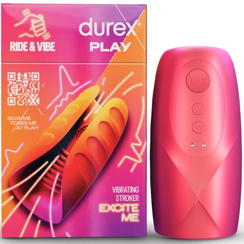 DUREX - TOY RIDE & VIBE VIBRATOR MASTURBATOR - Kink&Play