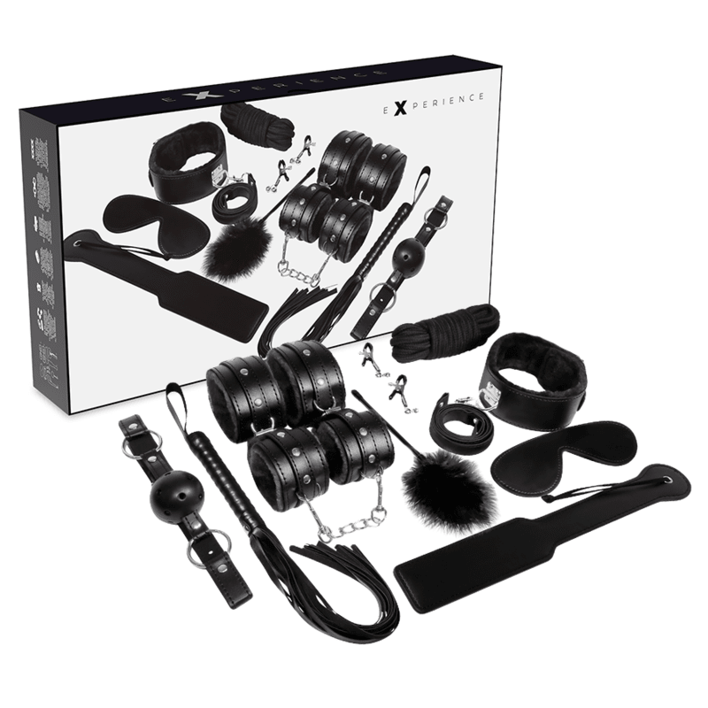 EXPERIENCE - BDSM FETISH KIT BLACK SERIES - Kink&Play