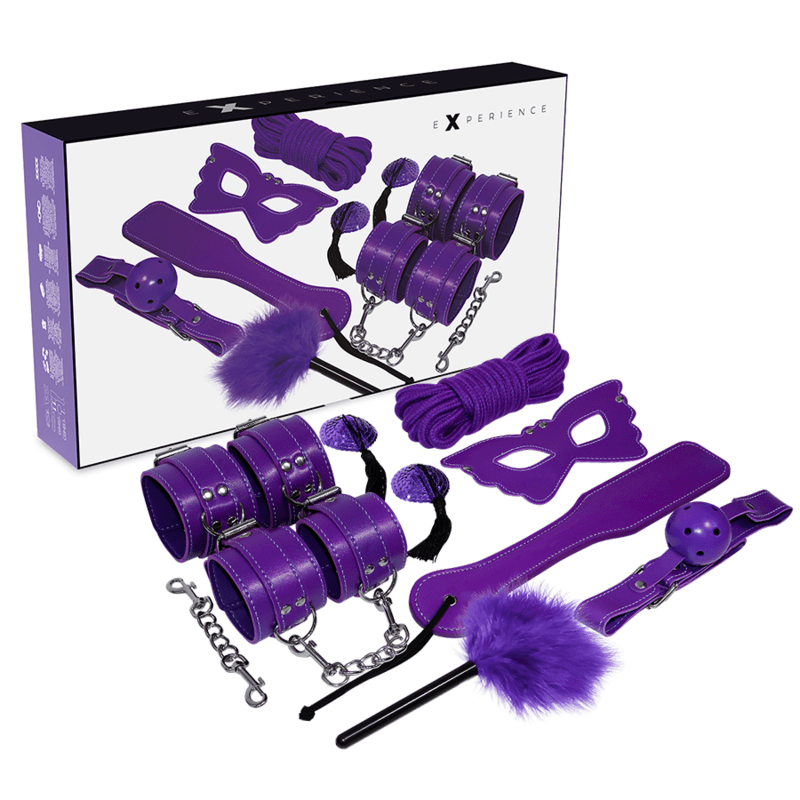 EXPERIENCE - BDSM FETISH KIT PURPLE SERIES - Kink&Play