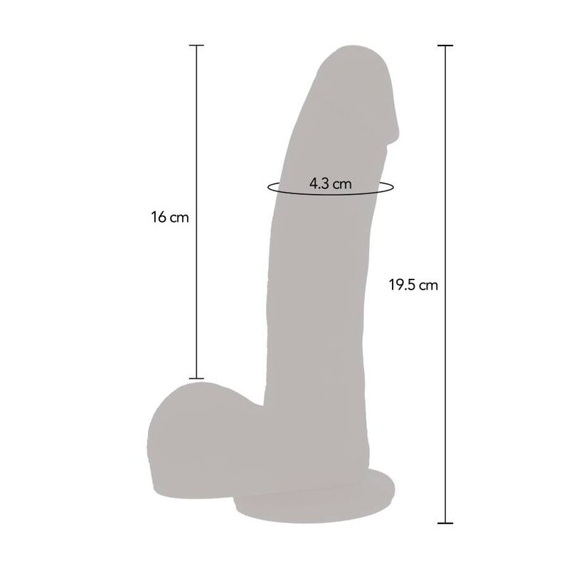 GET REAL - MAGNETIC PULSE TRUSTING DILDO SKIN - Kink&Play
