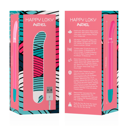 HAPPY LOKY - ARIEL G - SPOT VIBRATOR - Kink&Play