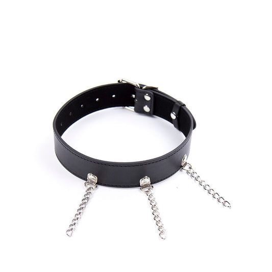 OHMAMA FETISH - FETISH HALSBAND MED RINGAR