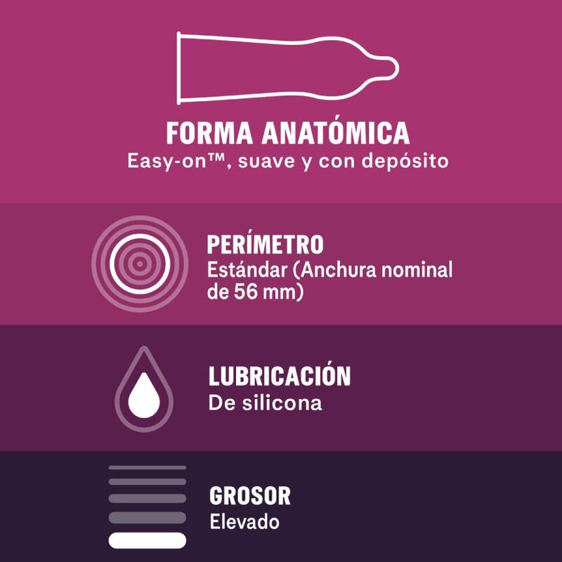 DUREX - CONDOMS LATEX FREE 12 UNITS - Kink&Play