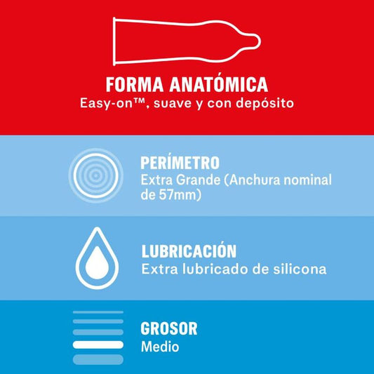 DUREX - SENSITIVE XL-KONDOMER 10 ST