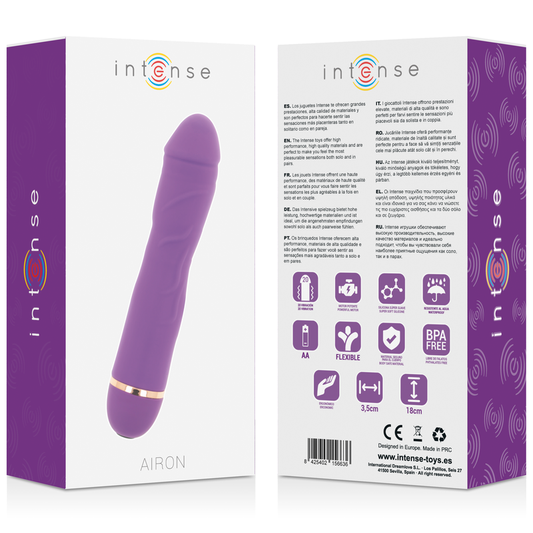 INTENSE - AIRON 20 SPEEDS SILICONE LILAC - Kink&Play