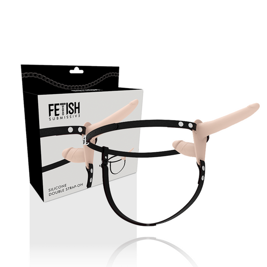 FETISH SUBMISSIVE HARNESS - DUBBEL PENETRATION NUDE