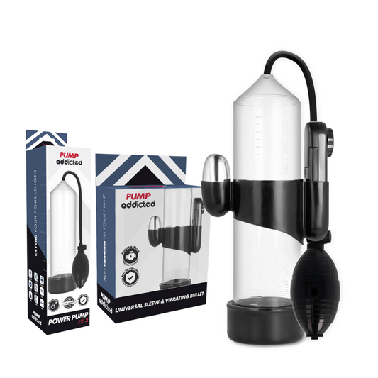 PUMPBEROENDE - RX3 TRANSPARENT VIBRATOR