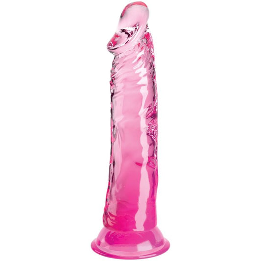 KING COCK - KLAR REALISTISK PENIS 19,7 CM ROSA
