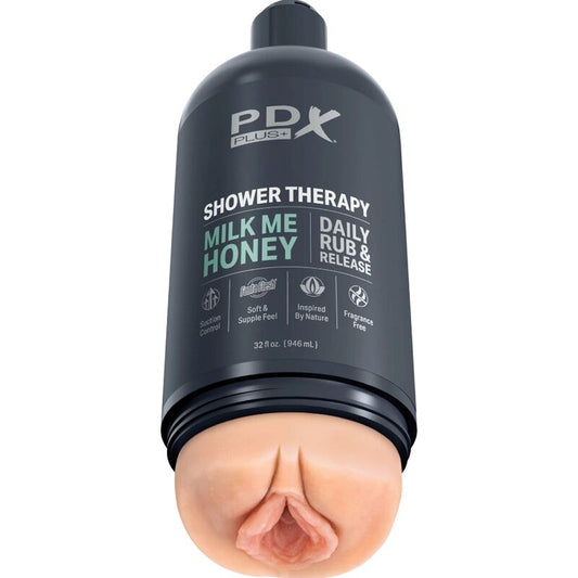 PDX PLUS - STROKER MAsturbator DISKRET DESIGN AV MILK ME HONEY SCHAMPOFLASKA