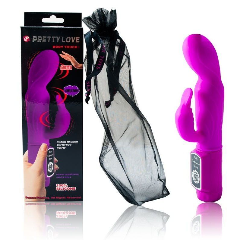 PRETTY LOVE - FLIRTATION BODY-TOUCH VIBRATOR - Kink&Play