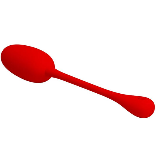 PRETTY LOVE - KNUCKER RÖTT UPPLADDNINGSBART VIBRERANDE ÄGG