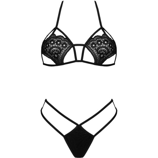 LIVCO CORSETTIMODE - JIMENA BH + TROSA SVART ONE SIZE