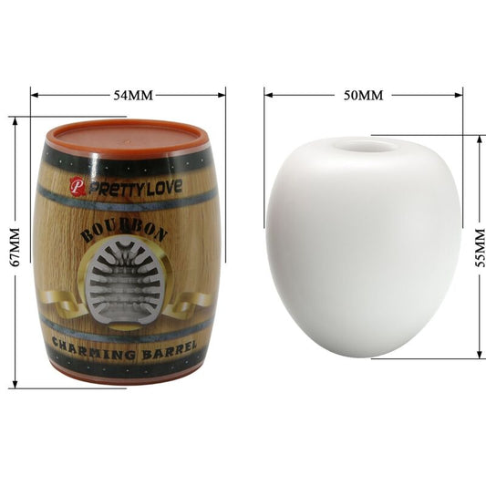 PRETTY LOVE - MANLIG MATURBATOR ÄGGVITA MODELL 2