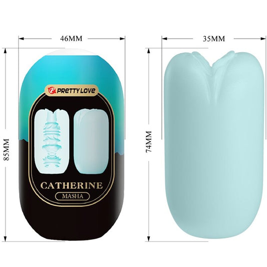 PRETTY LOVE - MASHA MANLIG MATURBATOR BLÅ