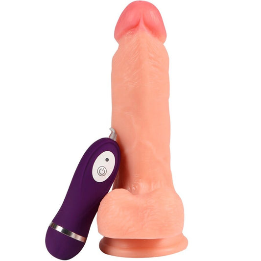 SHEQU - IRON DRAGON VIBRERANDE DILDO MED FJÄRRKONTROLL 17,5 CM