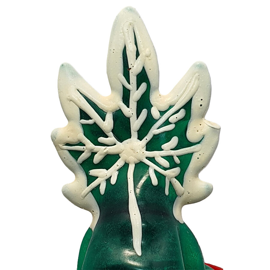 CONDOMERIE - HANDMÅLADE SKOJKONDOMER CANNABIS MODELL 2