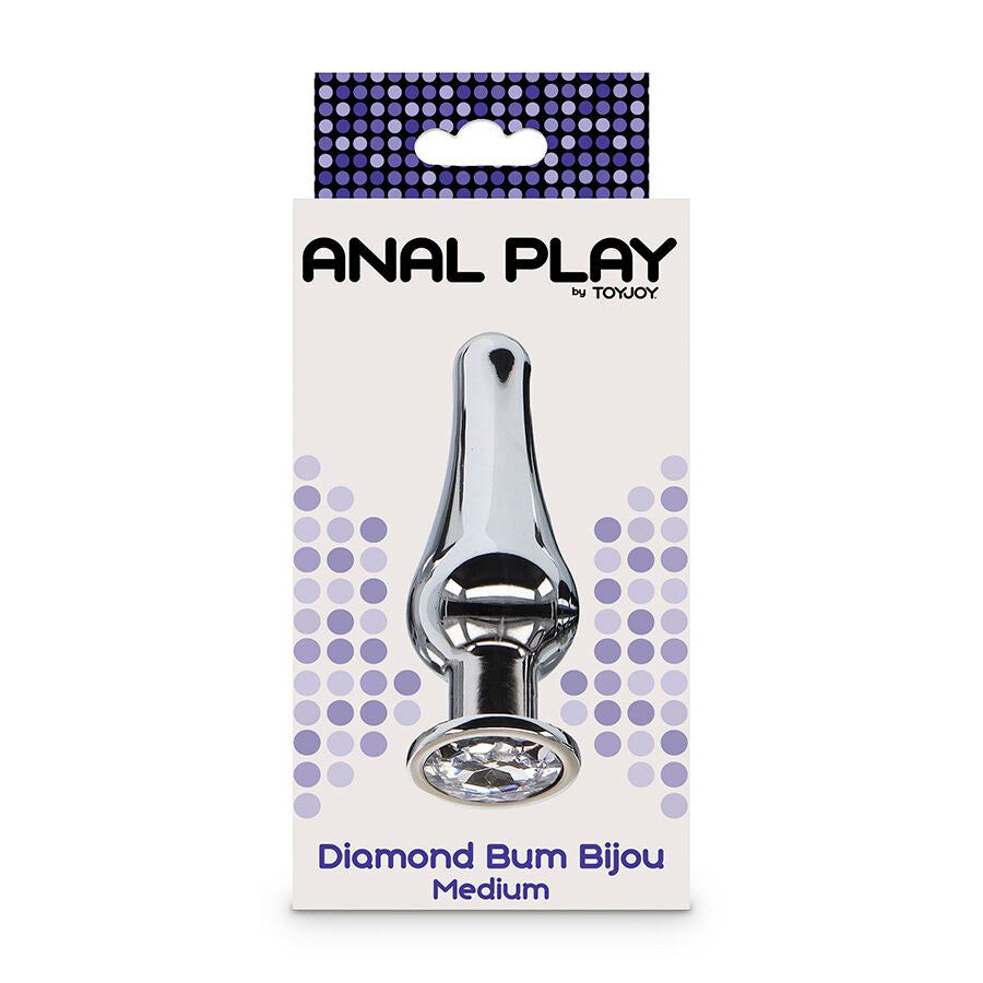 TOYJOY - ANAL PLAY DIAMOND BUM BIJOU MEDIUM ANALPLUGG