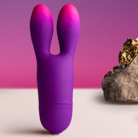 ROCKS- OFF - GLO-GIRL KANIN LILA FLEXIBEL VIBRATOR