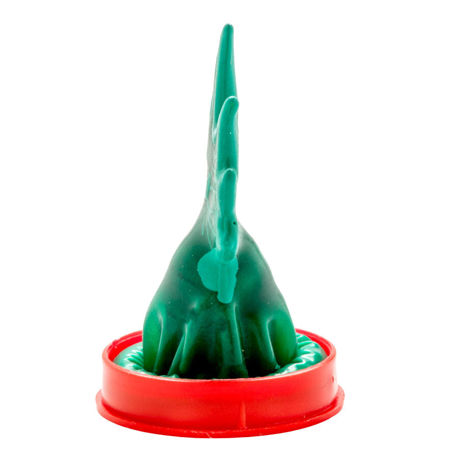 CONDOMERIE - HANDMÅLADE SKOJKONDOMER CANNABIS MODELL 1