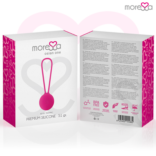 MORESSA - OSIAN ONE PREMIUM SILICONE PINK - Kink&Play