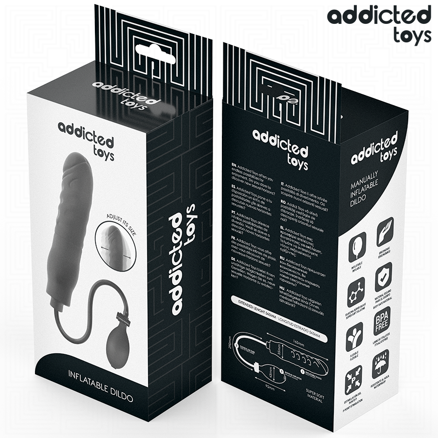 ADDICTED TOYS - UPPBLÅSBAR DILDO MODELL 3
