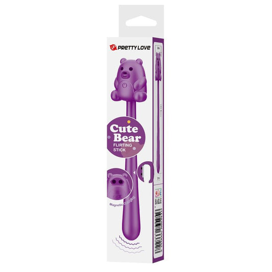 PRETTY LOVE - CUTE BEAR FLIRTING STICK UPPLADDBAR VIBRATOR