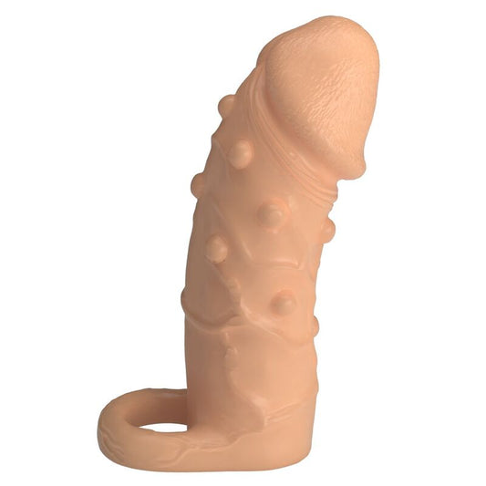 PRETTY LOVE - DORT PENISFÖRLÄNGARE 14 CM Ø 4 CM NATURLIG