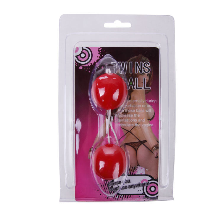 BAILE - TVILLINGBOLLAR ROSA KINESISKA BOLLAR UNISEX