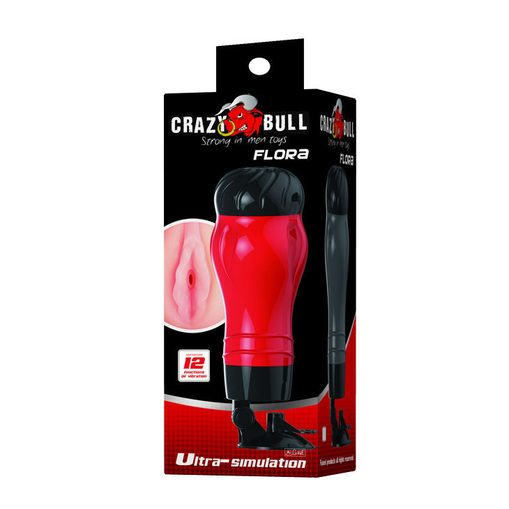 CRAZY BULL - FLORA VAGINA WITH MASTURBATOR BASE - Kink&Play