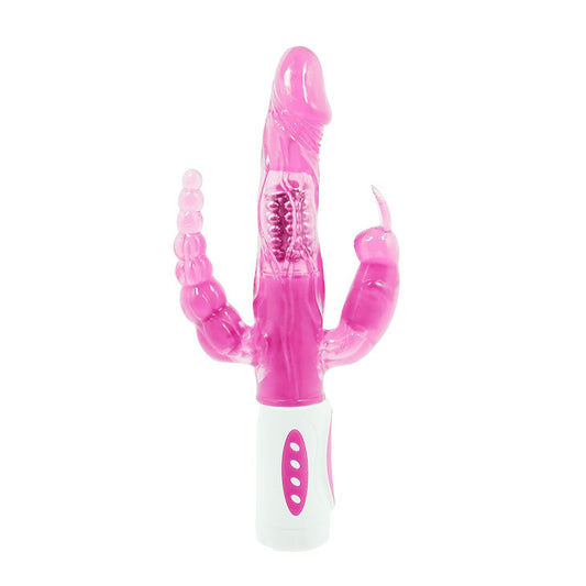 BAILE - PRETTY BUNNY TRIPPELVIBRATOR ROTATOR