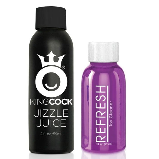 KING COCK - 17,8 CM SPRUTANDE DILDO