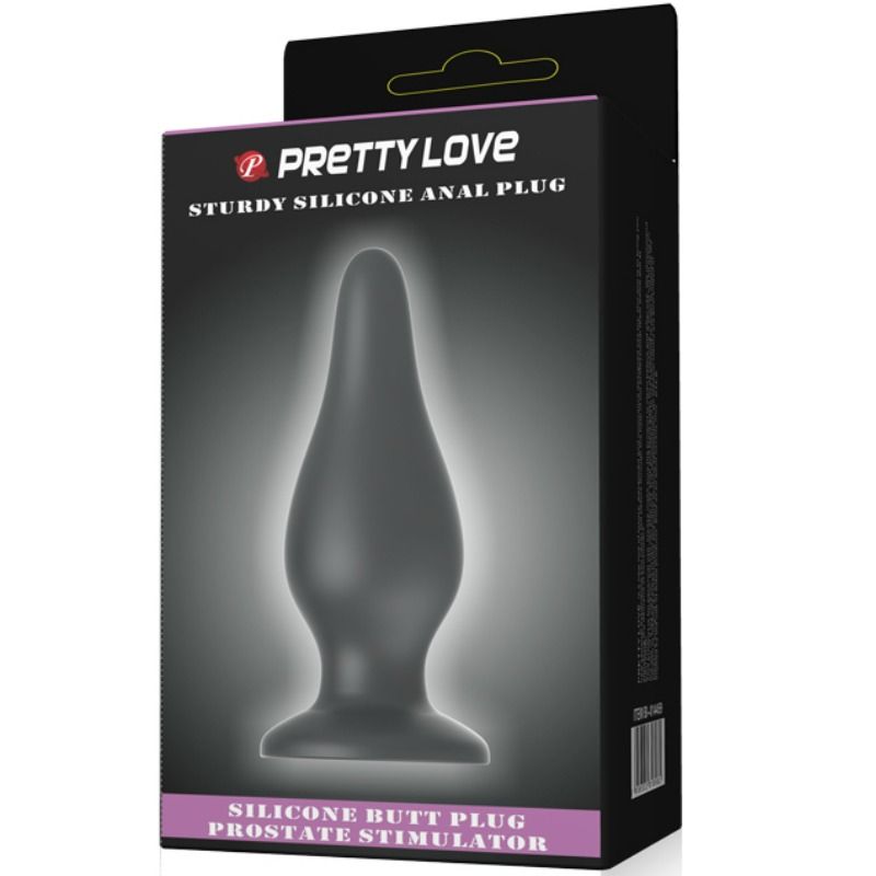 PRETTY LOVE - ERGONOMIC SILICONE PLUG 15.4 CM - Kink&Play