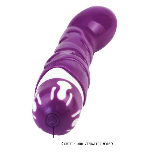 BAILE - REALISTISK DILDO 10 RYTM SENSATION VIOLETT