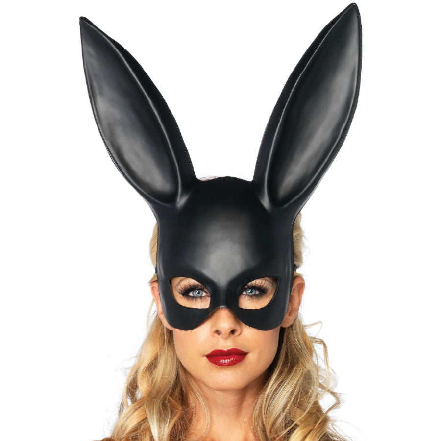 LEG AVENUE - MASKERAD KANINMASK SVART