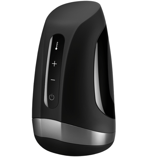 SATISFYER - MÄNMASTURBATOR VÄRMEVIBRATION