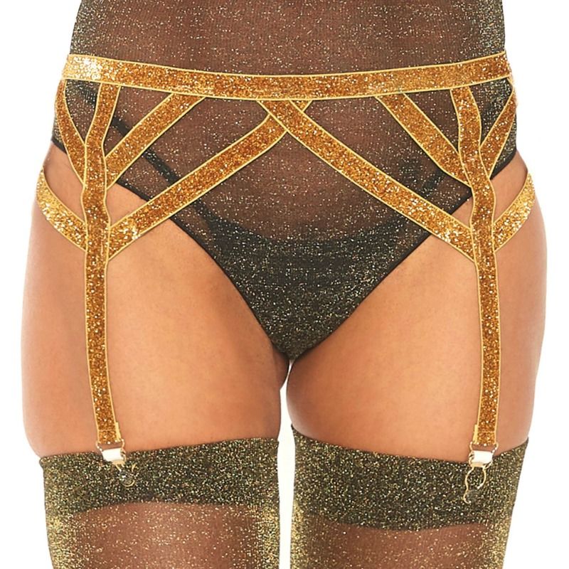 LEG AVENUE - LUREX ELASTISKT BÄTE ONE SIZE