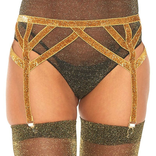 LEG AVENUE - LUREX ELASTISKT BÄTE ONE SIZE