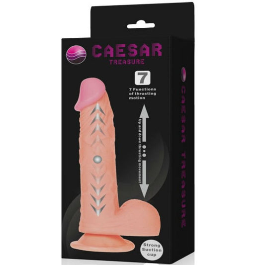 BAILE - CAESAR TREASURE REALISTISK DILDO UPP- OCH NER-FUNKTION