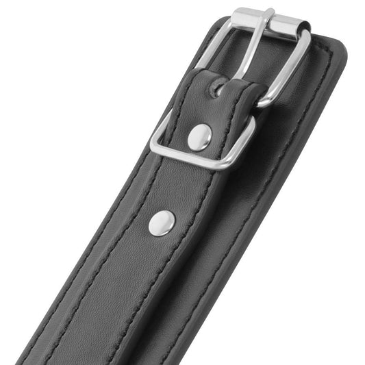 DARKNESS - SVARTA JUSTERBARA HANDBOJOR MED DUBBELT FÖRSTÄRKNINGSTEJP